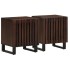 Mesitas de noche 2 uds madera maciza de mango 40x34x46