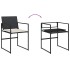 Set de comedor de jardín 7 pzas y cojines ratán sintético
