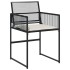 Set de comedor jardín 11 pzas con cojines ratán sintético