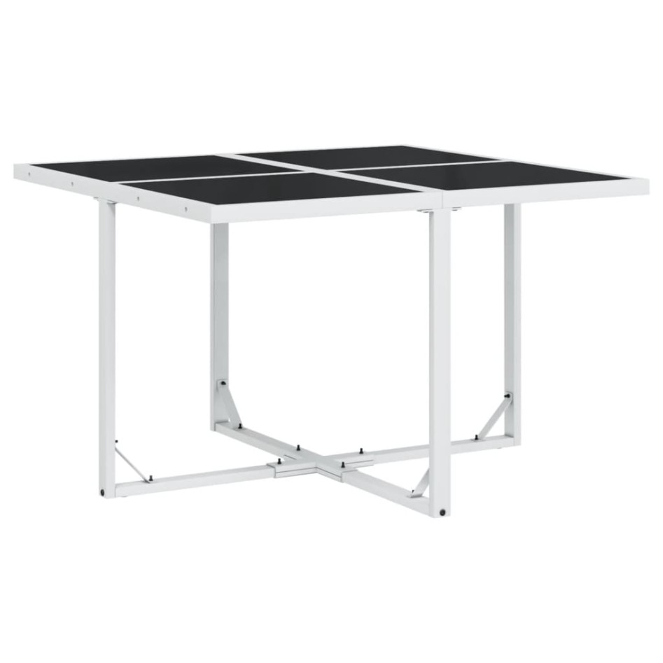 Juego de comedor de jardín 5 pzas con cojines textilene