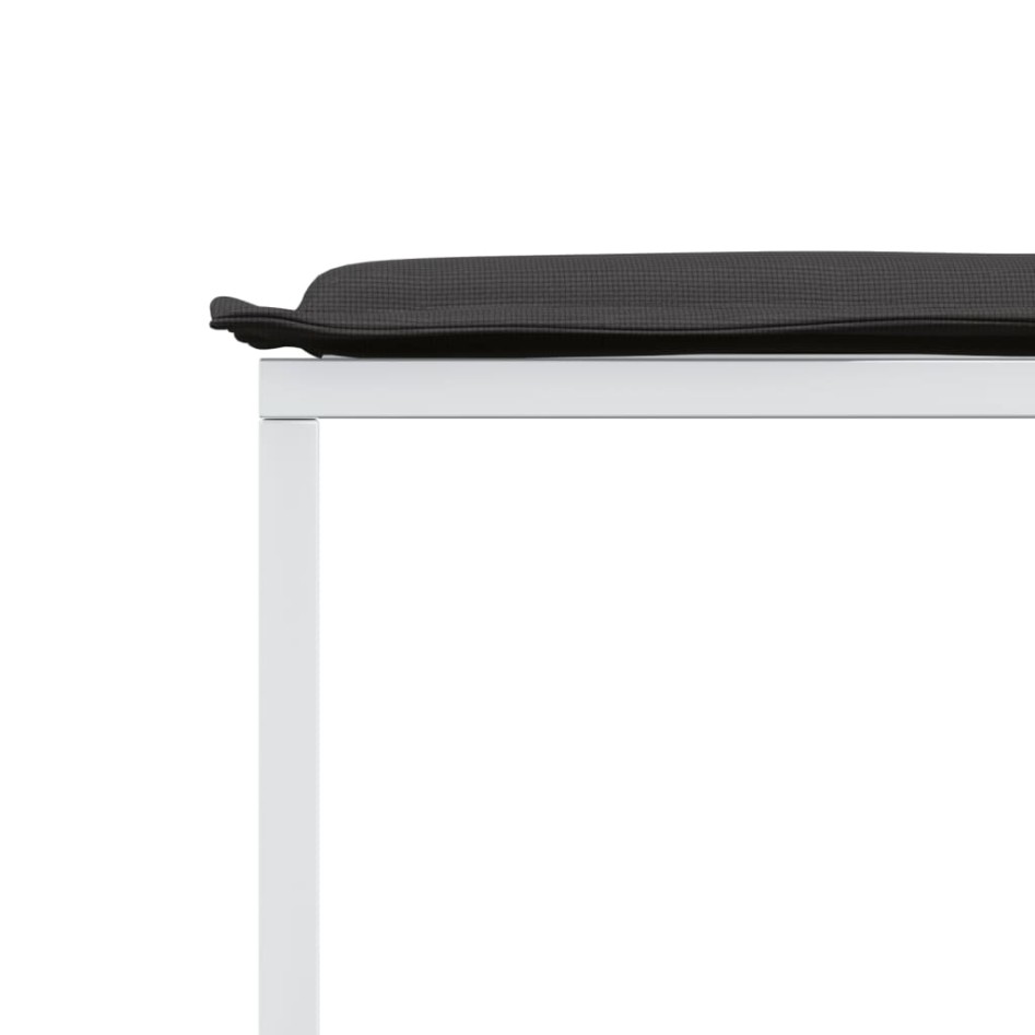 Juego de comedor de jardín 13 pzas con cojines textilene