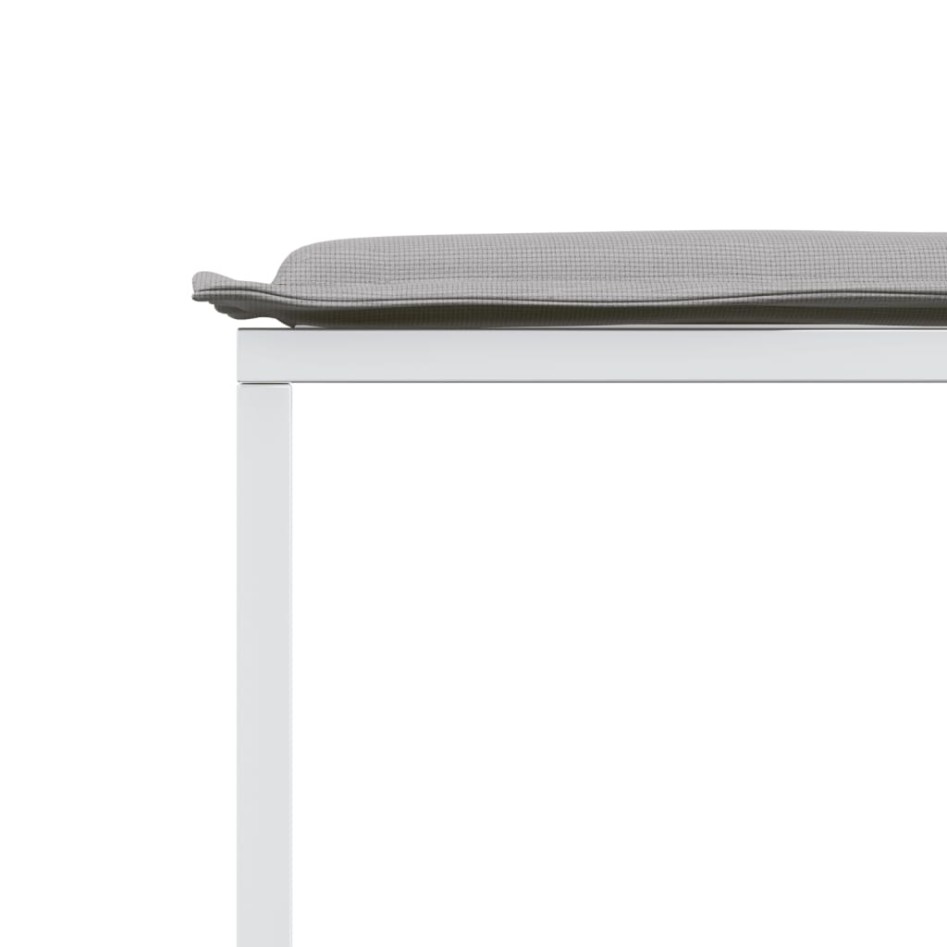 Juego de comedor de jardín 11 pzas con cojines textilene