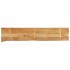 Tablero de mesa borde natural madera maciza mango 180x20x3,8