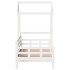 Sofá cama madera maciza de pino blanco 80x200