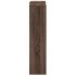 Cubierta de radiador madera marrón roble 205x21,5x83,5
