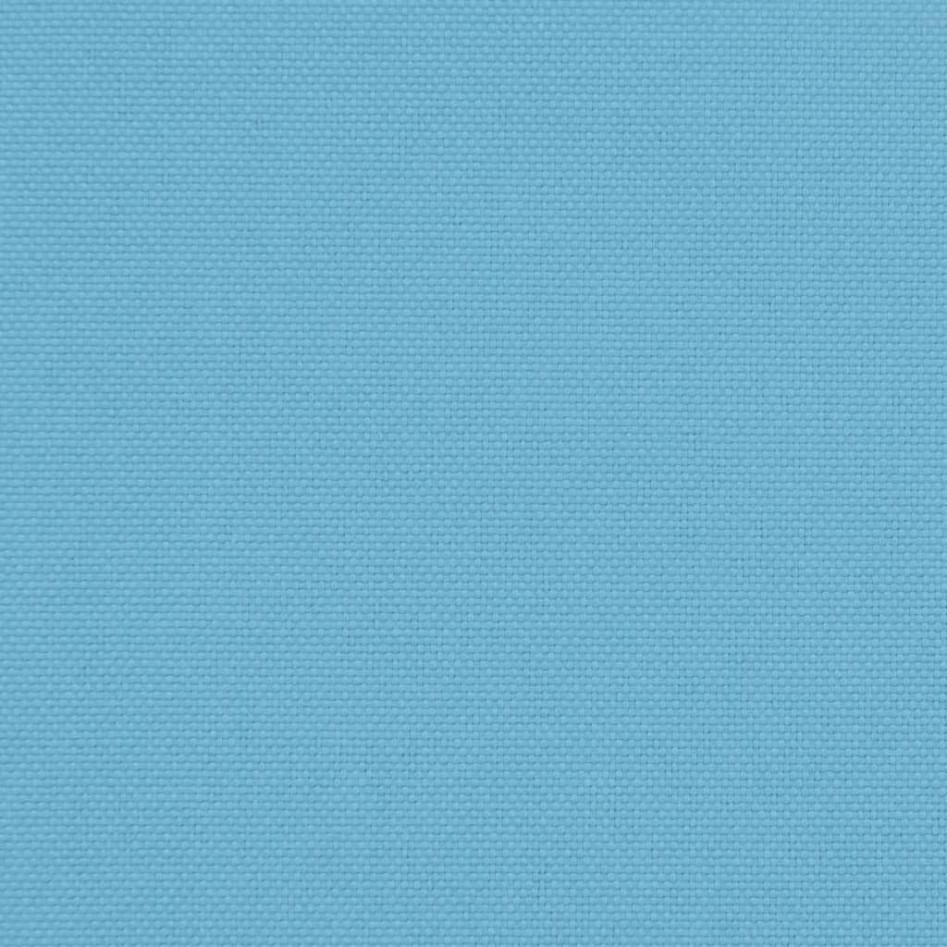 Sombrilla de jardín con poste de acero azul 248x248x248