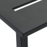 Taburetes de bar 4 unidades acero negro 38x38x80
