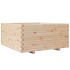 Jardinera madera maciza de pino 100x100x49,5