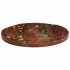 Tablero de mesa redondo madera maciza reciclada Ø 90x2,5