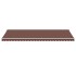 Toldo retráctil manual marrón 600x350