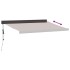 Toldo retráctil automático burdeos 300x250