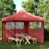 Tienda de fiesta plegable Pop-Up 2 paredes laterales