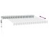 Toldo retráctil automático gris antracita y blanco 350x250