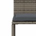 Set comedor jardín 7 pzas y cojines ratán sintético