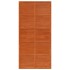 Puerta de granero madera maciza pino marrón miel 100x208