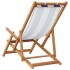 Sillas de playa plegables 2 uds tela madera maciza azul