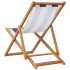 Sillas de playa plegables 2 uds tela madera maciza azul