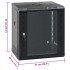 Armario rack de servidores de pared 12U 19 IP20 53x40x30