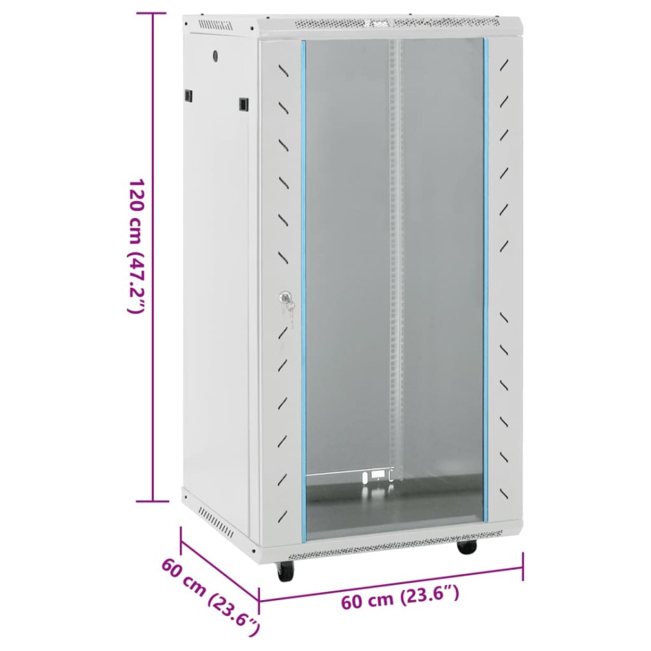 Rack de servidores patas giratorias 22U 19 IP20 60x60x120