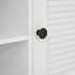 Mueble para TV madera de ingeniería blanco 110x30x41