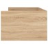 Estructura de cama con cajones roble Sonoma 100x200