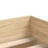 Estructura de cama con cajones roble Sonoma 100x200