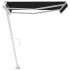 Toldo de pie automático gris antracita 300x250