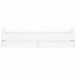 Estructura de cama con cajones blanco 90x200