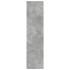 Armario de madera de ingeniería gris hormigón 80x50x200