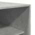 Armario de madera de ingeniería gris hormigón 80x50x200