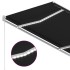 Toldo automático con LED y sensor de viento antracita 3x2,5