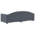 Sofá cama terciopelo gris oscuro 90x190