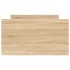 Estructura de cama con cajones roble Sonoma 90x200