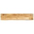 Tablero de mesa borde natural madera maciza mango 180x20x3,8