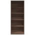 Armario madera de ingeniería color roble marrón 80x50x200