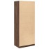 Armario madera de ingeniería color roble marrón 80x50x200