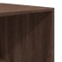Armario madera de ingeniería color roble marrón 80x50x200