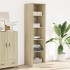 Armario de madera contrachapada color roble 50x50x200