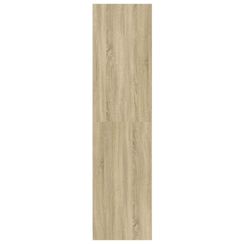 Armario de madera contrachapada color roble 50x50x200