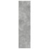 Armario de madera de ingeniería gris hormigón 30x50x200
