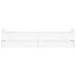 Estructura de cama con cajones blanco 90x190
