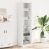 Armario de madera contrachapada blanco 50x50x200