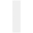 Armario de madera contrachapada blanco 50x50x200