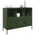 Aparador acero verde oliva 100,5x39x79