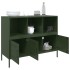 Aparador acero verde oliva 100,5x39x79