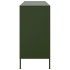 Aparador acero verde oliva 100,5x39x79