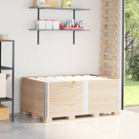 Collares de palets 3 unidades madera maciza de pino 150x100