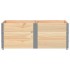 Collares de palets 3 unidades madera maciza de pino 150x100