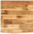 Tablero de mesa borde natural madera maciza mango 80x80x3,8