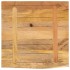 Tablero de mesa borde natural madera maciza mango 80x80x3,8